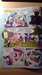 Size: 900x1600 | Tagged: safe, photo finish, princess cadance, shining armor, comic:waiting for flurry heart, g4, official, comic