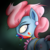 Size: 1600x1600 | Tagged: safe, artist:novaspark, cup cake, earth pony, pony, 28 pranks later, g4, butt, cookie zombie, dock, female, grimderp, plot, rainbow muzzle, resident evil, solo