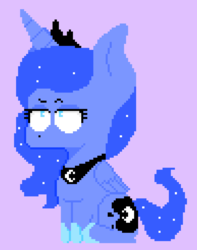 Size: 686x872 | Tagged: safe, artist:patterndream, princess luna, g4, female, pixel art, solo