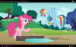 Size: 1920x1200 | Tagged: safe, screencap, pony, 28 pranks later, g4, meme, youtube caption