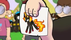 Size: 3840x2160 | Tagged: safe, artist:piemations, oc, oc only, oc:flame majesty, alicorn, human, pony, elements of cringe, alicorn oc, brony, high res, youtube link