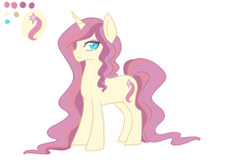 Size: 1947x1436 | Tagged: safe, artist:kittii-kat, oc, oc only, oc:enchantress, color palette, cutie mark, offspring, parent:sunburst, parent:trixie, parents:trixburst, reference sheet, solo