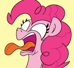 Size: 1014x931 | Tagged: safe, artist:cowsrtasty, pinkie pie, 28 pranks later, g4, faic, female, scene interpretation, shrieky pie, solo