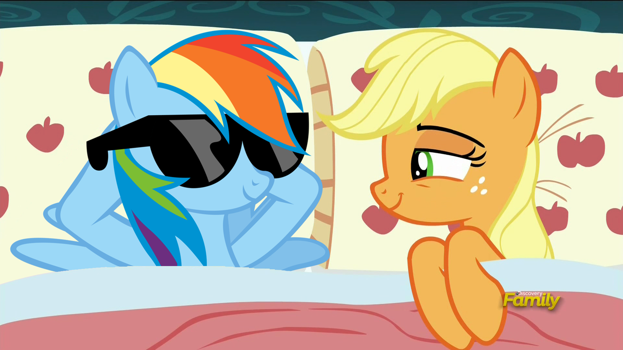 #1225014 - safe, edit, edited screencap, screencap, applejack, rainbow dash...