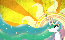 Size: 1920x1200 | Tagged: safe, artist:thewake96, princess celestia, g4, crown, cutie mark, jewelry, mane, regalia, sun, wallpaper