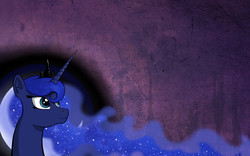 Size: 1920x1200 | Tagged: safe, artist:thewake96, princess luna, g4, crown, female, jewelry, mane, moon, regalia, solo, wallpaper