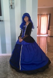 Size: 2066x3045 | Tagged: safe, princess luna, human, g4, clothes, cosplay, costume, high res, irl, irl human, photo