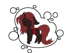 Size: 1000x750 | Tagged: safe, artist:slamjam, oc, oc only, oc:invictia sadie, changeling, :t, changeling oc, chibi, cute, floppy ears, frown, glare, red changeling, simple background, solo, transparent background