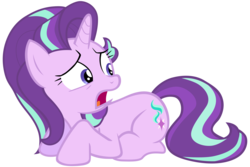 Size: 10503x7000 | Tagged: safe, artist:tardifice, starlight glimmer, pony, unicorn, g4, absurd resolution, female, mare, open mouth, simple background, solo, terrified, transparent background, vector