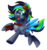 Size: 1024x1080 | Tagged: safe, artist:centchi, oc, oc only, oc:lottie ashmore, pegasus, pony, coat markings, colored wings, colored wingtips, female, flying, freckles, goggles, looking at you, mare, multicolored hair, multicolored tail, obtrusive watermark, open mouth, simple background, smiling, solo, spread wings, transparent background, underhoof, watermark, wings