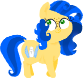 Size: 166x155 | Tagged: safe, artist:windows 95, oc, oc only, oc:milky way, pony, female, flockmod, mare, missing body part, picture for breezies, simple background, solo, transparent background
