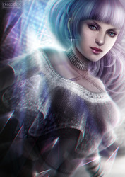 Size: 1280x1810 | Tagged: safe, artist:inteaselive, coloratura, human, g4, clothes, countess coloratura, dress, female, humanized, jewelry, solo