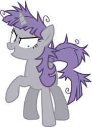 Size: 1024x1403 | Tagged: safe, artist:blah23z, maud pie, twilight sparkle, pony, unicorn, g4, crazy face, faic, female, insanity, mare, messy mane, palette swap, raised hoof, recolor, simple background, solo, transparent background, twilight snapple