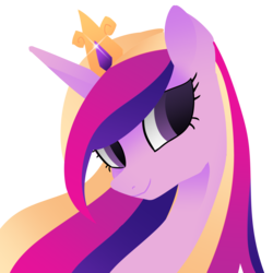 Size: 4000x4000 | Tagged: safe, artist:cay, princess cadance, g4, female, simple background, solo, transparent background