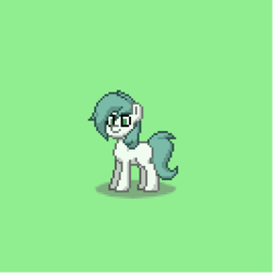 Size: 400x400 | Tagged: safe, oc, oc only, oc:emerald jewel, earth pony, pony, colt quest, pony town, color, grass, sprite