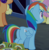 Size: 336x345 | Tagged: safe, screencap, rainbow dash, pony, 28 pranks later, g4, butt, cropped, female, mare, plot, rainbutt dash