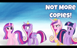 Size: 2880x1800 | Tagged: safe, artist:tyandagaart, princess cadance, twilight sparkle, oc, alicorn, pony, g4, base used