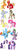 Size: 450x1178 | Tagged: safe, artist:emilou1985, applejack, big macintosh, derpy hooves, doctor whooves, fluttershy, pinkie pie, rainbow dash, rarity, spike, time turner, twilight sparkle, earth pony, pony, g4, male, mane six, stallion