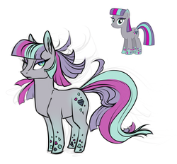 Size: 861x799 | Tagged: safe, artist:28gooddays, maud pie, g4, female, rainbow power, rainbow power-ified, reference sheet, simple background, solo, white background