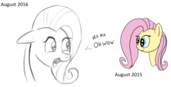 Size: 1280x657 | Tagged: safe, artist:itsthinking, fluttershy, g4, artist progress, sketch