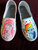 Size: 570x760 | Tagged: safe, artist:dustyrose3, pinkie pie, rainbow dash, pony, g4, clothes, irl, photo, pinkamena diane pie, shoes