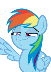 Size: 744x1052 | Tagged: safe, artist:thatcasualbrony, rainbow dash, g4, stranger than fan fiction, faic, simple background, transparent background, vector