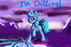 Size: 1132x742 | Tagged: safe, artist:xbi, oc, oc only, oc:chilling, pony, newbie artist training grounds, scenery