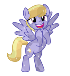 Size: 854x936 | Tagged: safe, artist:dragonchaser123, cloud kicker, crystal pony, pegasus, pony, g4, cute, female, kickerbetes, mare, race swap, simple background, solo, transparent background, vector