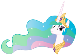 Size: 2972x2178 | Tagged: safe, artist:sketchmcreations, princess celestia, 28 pranks later, g4, confused, high res, looking at you, simple background, transparent background, vector