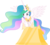 Size: 11488x10367 | Tagged: safe, artist:livehotsun, princess celestia, alicorn, pony, g4, absurd resolution, female, mare, simple background, solo, transparent background, vector