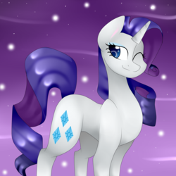 Size: 2000x2000 | Tagged: safe, artist:oniiponii, rarity, pony, g4, female, high res, solo