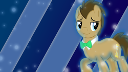 Size: 1600x900 | Tagged: safe, artist:sailortrekkie92, doctor whooves, time turner, earth pony, pony, g4, male, solo, stallion, wallpaper