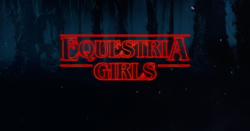 Size: 1200x630 | Tagged: safe, equestria girls, g4, crossover, logo parody, stranger things, text, title card