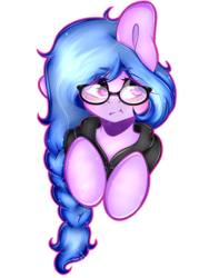 Size: 1024x1363 | Tagged: safe, artist:alliedrawsart, oc, oc only, pony, glasses, solo