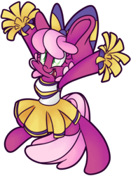 Size: 4286x5728 | Tagged: safe, artist:cutepencilcase, cheerilee, earth pony, pony, g4, the cart before the ponies, absurd resolution, cheeribetes, cheerileeder, cheerleader, cute, female, mare, simple background, solo, transparent background
