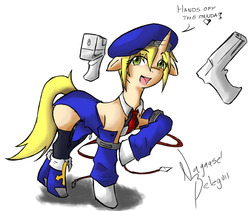 Size: 2308x1944 | Tagged: safe, artist:nayaasebeleguii, blazblue, noel vermillion, ponified