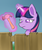 Size: 1024x1206 | Tagged: safe, artist:dusthiel, twilight sparkle, g4, female, fence, hammer, magic, solo