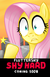 Size: 1312x2000 | Tagged: safe, artist:paulyt7, fluttershy, pony, g4, die hard, female, parody, solo