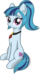 Size: 895x1634 | Tagged: safe, artist:negasun, sonata dusk, earth pony, pony, g4, cute, disguise, disguised siren, earth pony sonata dusk, equestria girls ponified, female, gem, ponified, simple background, siren gem, solo, sonatabetes, transparent background, vector