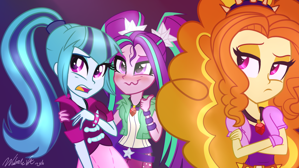 Safe Artist Wubcakeva Adagio Dazzle Aria Blaze Sonata