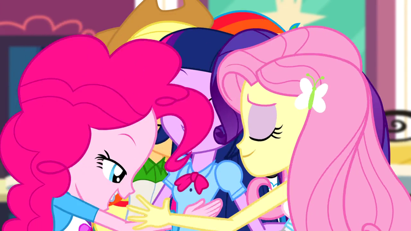 1228860 - safe, screencap, applejack, fluttershy, pinkie pie, rainbow dash,  rarity, twilight sparkle, equestria girls, rainbow rocks, female -  Derpibooru