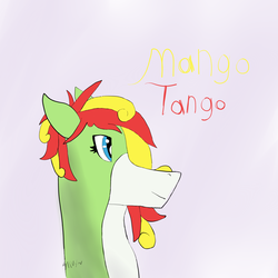 Size: 2160x2160 | Tagged: safe, artist:silvy~, oc, oc only, oc:mango tango, high res, solo