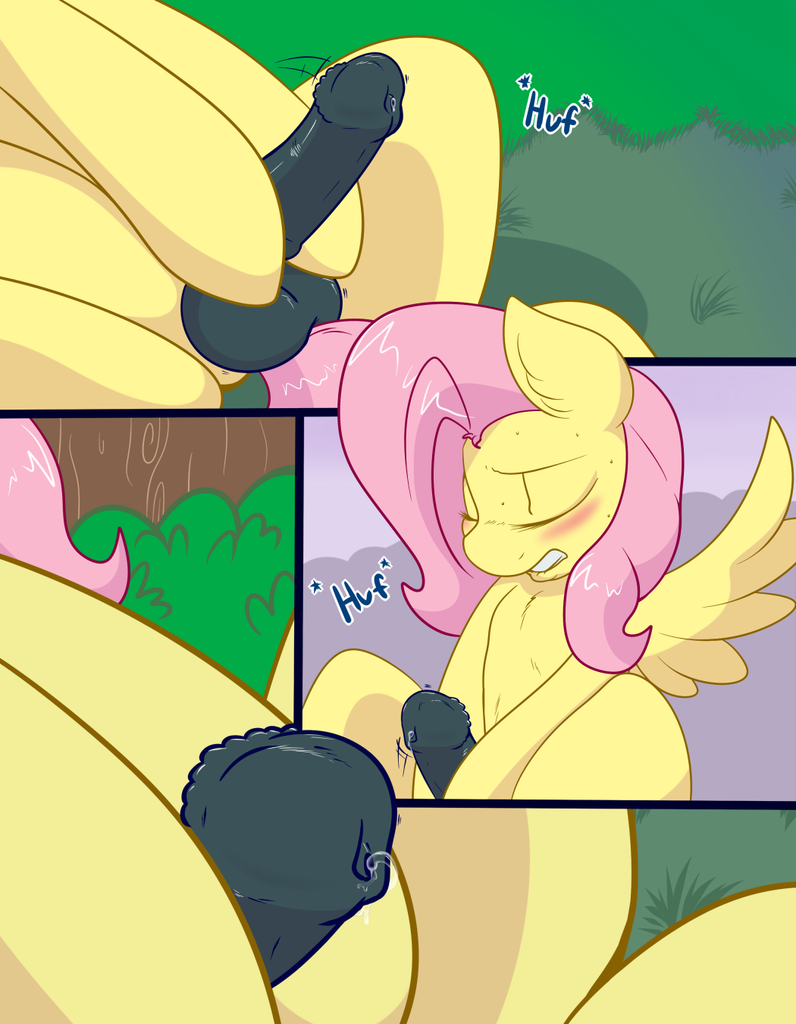 artist:skoon, fluttershy, pegasus, <b>pony</b>, art pack:out of hoof, <b>comic</b>:futash...