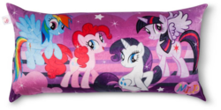 Size: 998x499 | Tagged: safe, pinkie pie, rainbow dash, rarity, twilight sparkle, alicorn, pony, g4, official, body pillow, twilight sparkle (alicorn)