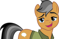 Size: 5000x3363 | Tagged: safe, artist:dashiesparkle, quibble pants, g4, my little pony: friendship is magic, stranger than fan fiction, .svg available, male, simple background, solo, transparent background, vector