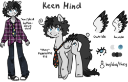 Size: 1024x658 | Tagged: safe, artist:kyaokay, oc, oc only, oc:keen mind, anthro, plantigrade anthro, lgbt, necktie, reference sheet, simple background, transparent background