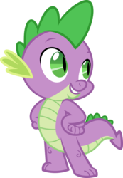Size: 2466x3573 | Tagged: safe, artist:porygon2z, spike, equestria games (episode), g4, high res, inkscape, male, simple background, solo, transparent background, vector