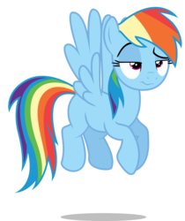 Size: 7854x9351 | Tagged: safe, artist:twls7551, rainbow dash, pegasus, pony, g4, the crystalling, .ai available, absurd resolution, female, floating, mare, missing cutie mark, simple background, solo, transparent background, vector