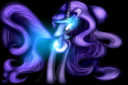 Size: 1024x683 | Tagged: safe, artist:eezie-ponie12, nightmare rarity, g4, crying, female, solo