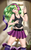 Size: 1998x3200 | Tagged: safe, artist:aspirantedeartista, lemon zest, equestria girls, g4, my little pony equestria girls: friendship games, air guitar, belt, bracelet, breasts, clothes, crystal prep shadowbolts, devil horn (gesture), eyes closed, female, headphones, heavy metal, human coloration, jewelry, listening, metal as fuck, midriff, motorhead, music, open mouth, pleated skirt, signature, skirt, solo